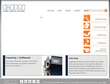 Tablet Screenshot of cdn-inc.com